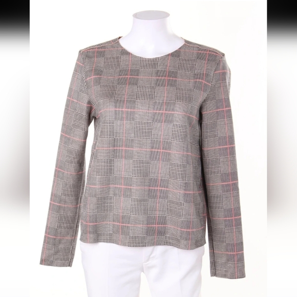 Zara Tops - Zara W/B‎ Patterned Plaid Womens Shirt
